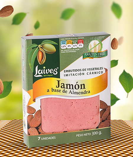 Jamón a Base de Almendras